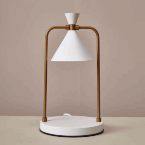 LumoGlow Retro Candle Warmer Lamp – Dimmable Wax Melt Electric Lamp for Home & Bedroom Decor