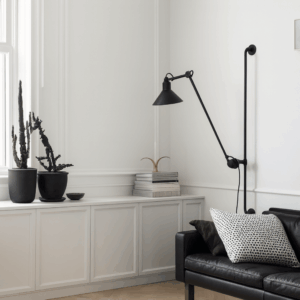 Alternative view of Black Rizzatto Swing Arm Wall Light