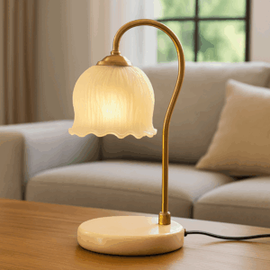 Alternative view of Lucerna Candle Warmer Lamp – Glass Aromatherapy Wax Melter with Timer & Dimme