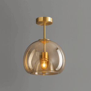 Alternative view of LustraGlass Modern Ceiling Light