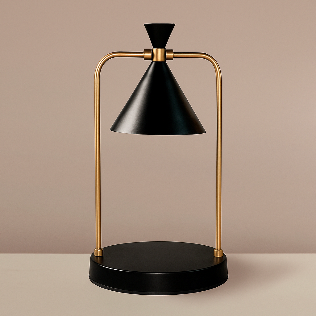 LumoGlow Retro Candle Warmer Lamp – Dimmable Wax Melt Electric Lamp for Home & Bedroom Decor - Image 2